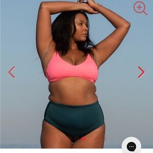 Left on Friday . Teal hi tide bottoms